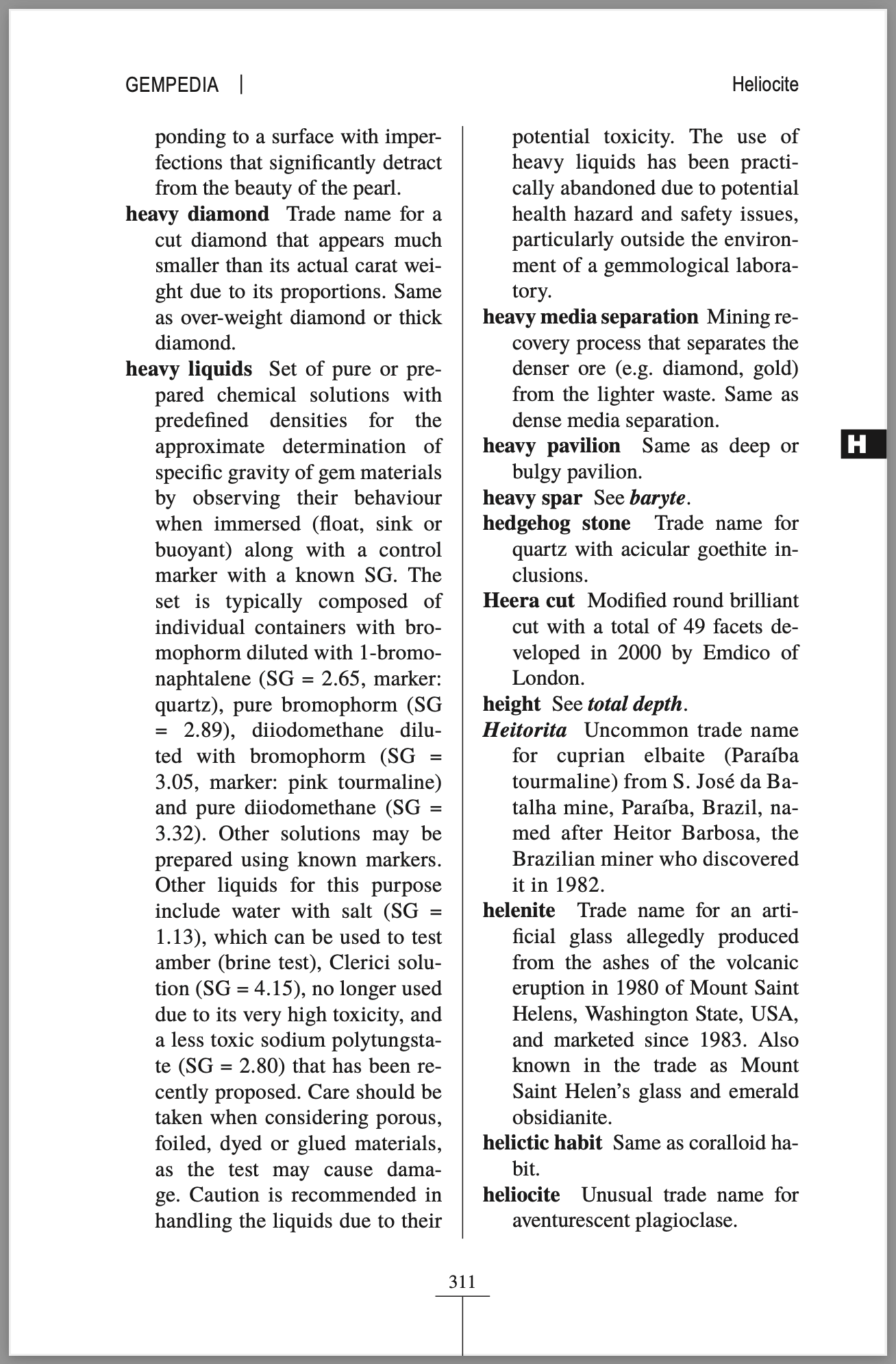 GEMPEDIA, A Comprehensive Glossary for Gemstones and Gemmology