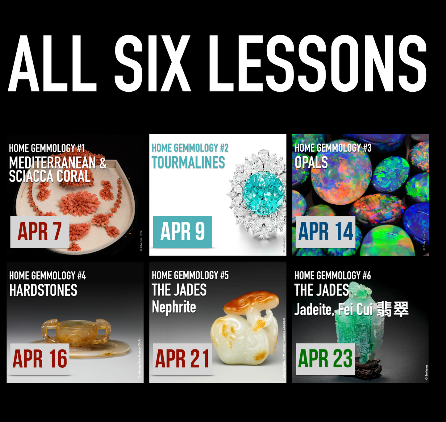 ALL SIX LESSONS (Spring 2026 Program)